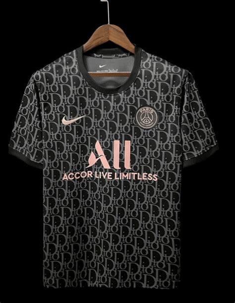 psg dior t shirt|dior x psg jersey.